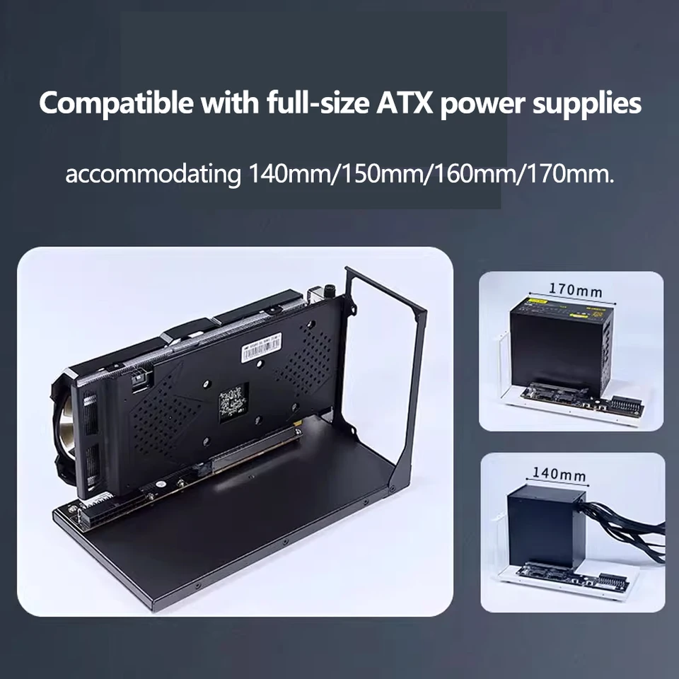 PCIe 4.0 x16 Oculink GPUドック ライザー ケーブル