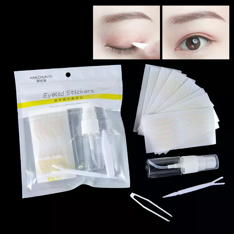 Invisible Eyelid Sticker Lace Eye Lift Strips Double Eyelid Tape Adhesive Stickers Eye Tape Tools