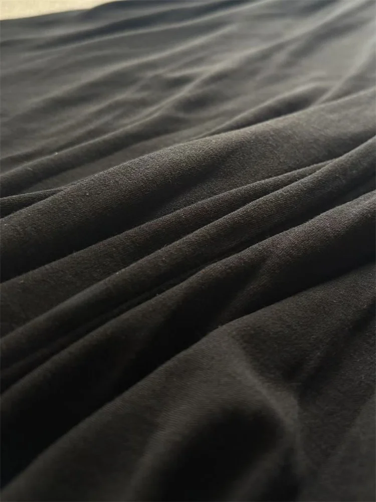 Vestido Clásico Ne de Manga Larga con Cuello en V y Estilo Cruzado, Ajustado, Midi, para Mujer, Estilo Casual, Moderno, pa...