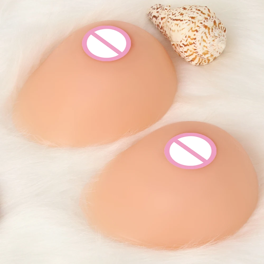 Realistic Silicone Adhesive False Breast Forms Meme Crossdresser Shemale Fake Boobs Tits For Drag Queen Cosplay Transvestite