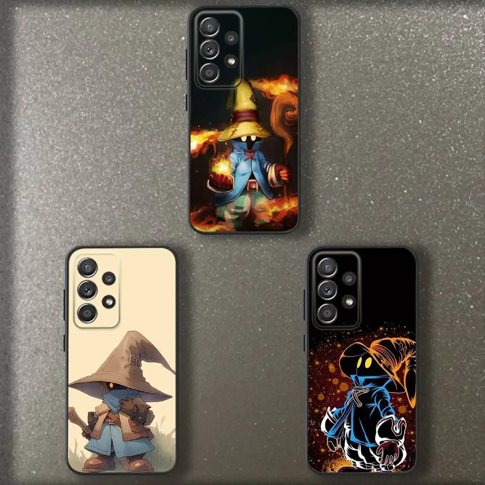 

Finals F-Fantasy V-Vivis Phone Case For Samsung S 25,24,23,22,30,21,10,9,Ultra,Plus,Lite,FE,4,5 G Soft Black Case