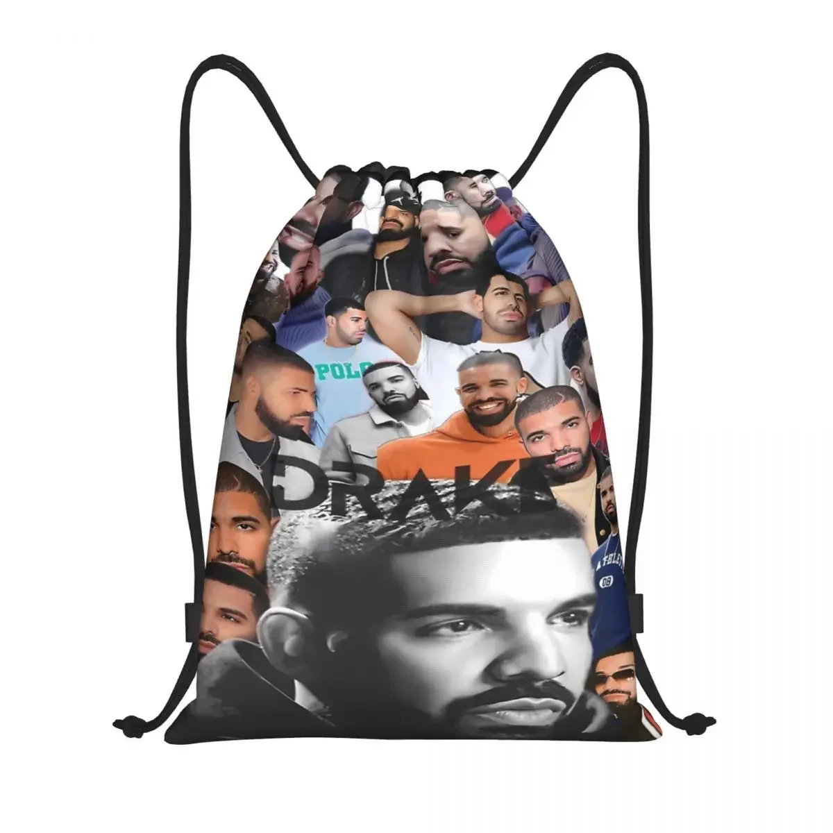 Certified Lover Boy Tour 2023 Drawstring Backpack Sports Gym Sackpack Music Drake Vintage String Bag for Running