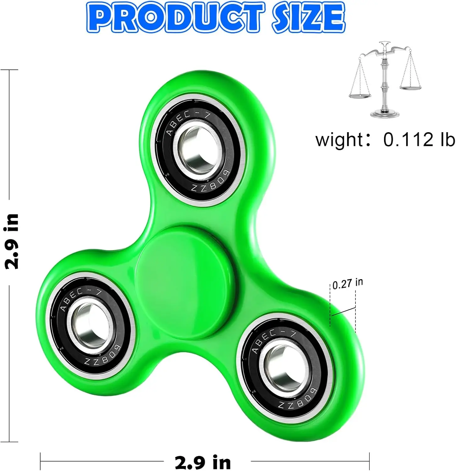 Brinquedos fidget spinners, pacote sensorial de mão em massa, brinquedos de ansiedade, redutor de alívio de estresse, lembranças de festa para crianças e adultos goo