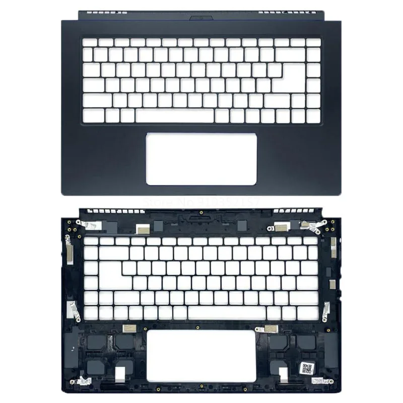 Imagem -02 - Palmrest Bottom Case para Laptop Preto e Prata Msi Ps63 Moderno 8m 8mo 8rc 8rd 8sc 8rds Ms16s1 16s2 156 Pol Novo