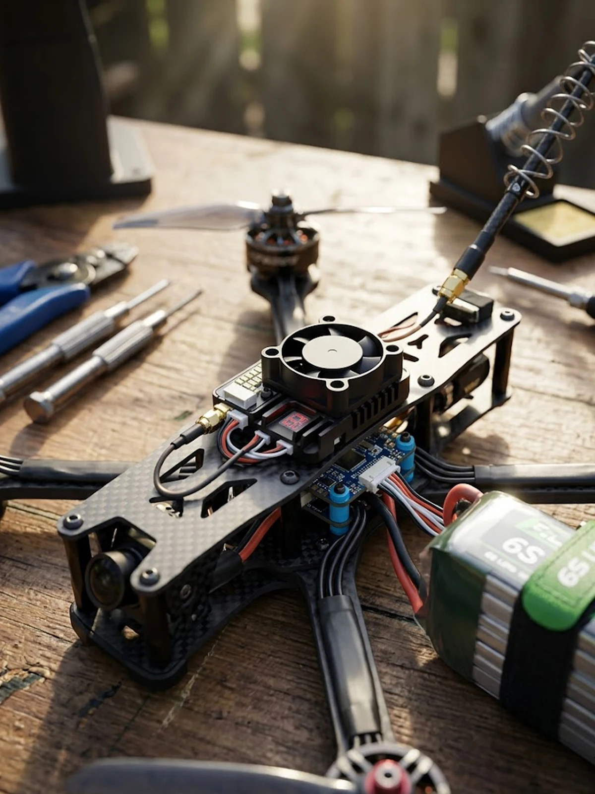 

SKYZONE VT1225 VTX 5.8G 48CH FPV Transmitter Support IRC Tramp Long Range with Heat Sink for FPV Racing Drone