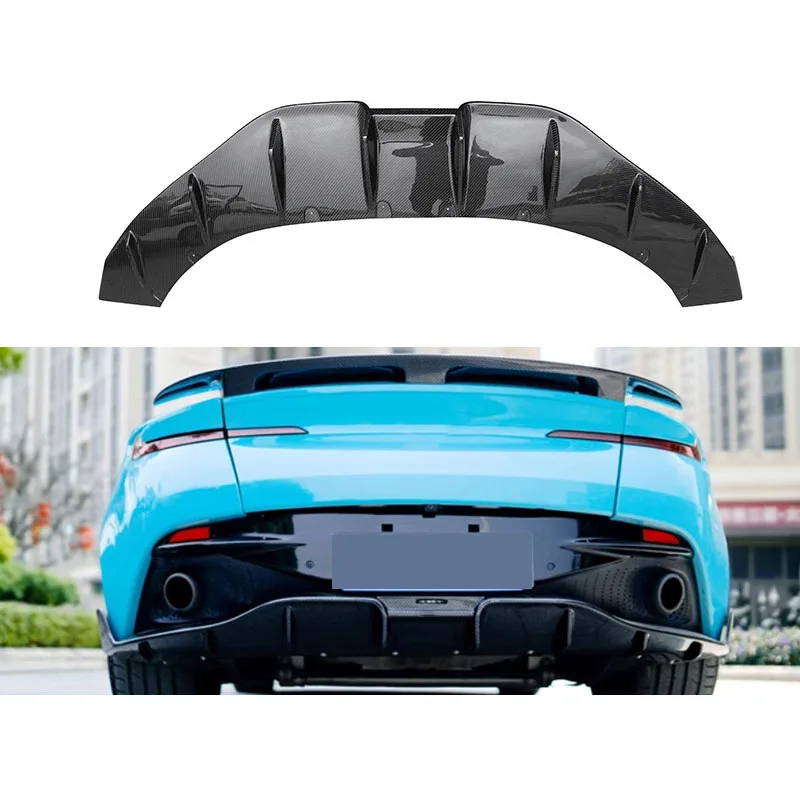 

For Aston Martin DB11 rear lip dry carbon fiber modified rear surround car trim parts body kit