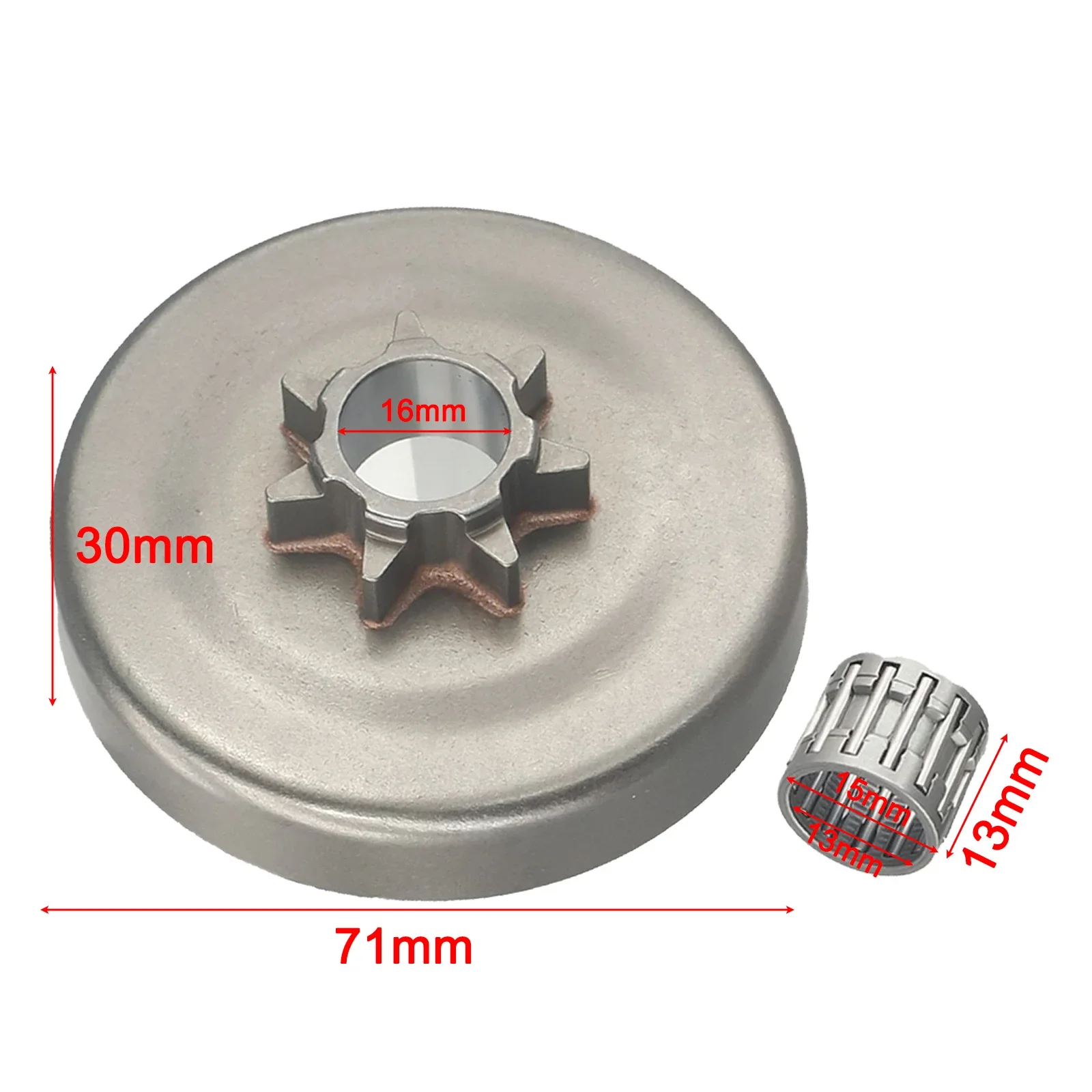 Imagem -04 - Melhor Desempenho de Motosserra com Esta Roda Dentada do Tambor da Tampa da Embreagem para Husqvarna 340 345 350 445 445e 450 450e