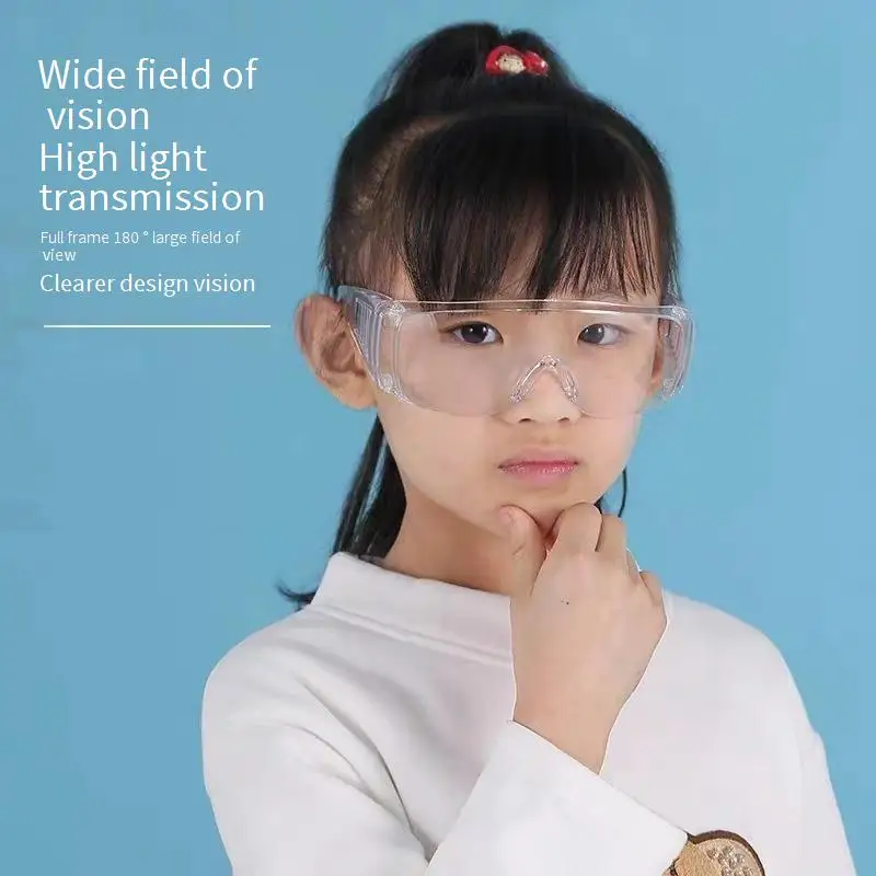 Anti-blue Light Safety Glasses for Student Experiments Windproof and Impact-Resistant Safety Glasses for Water Fights