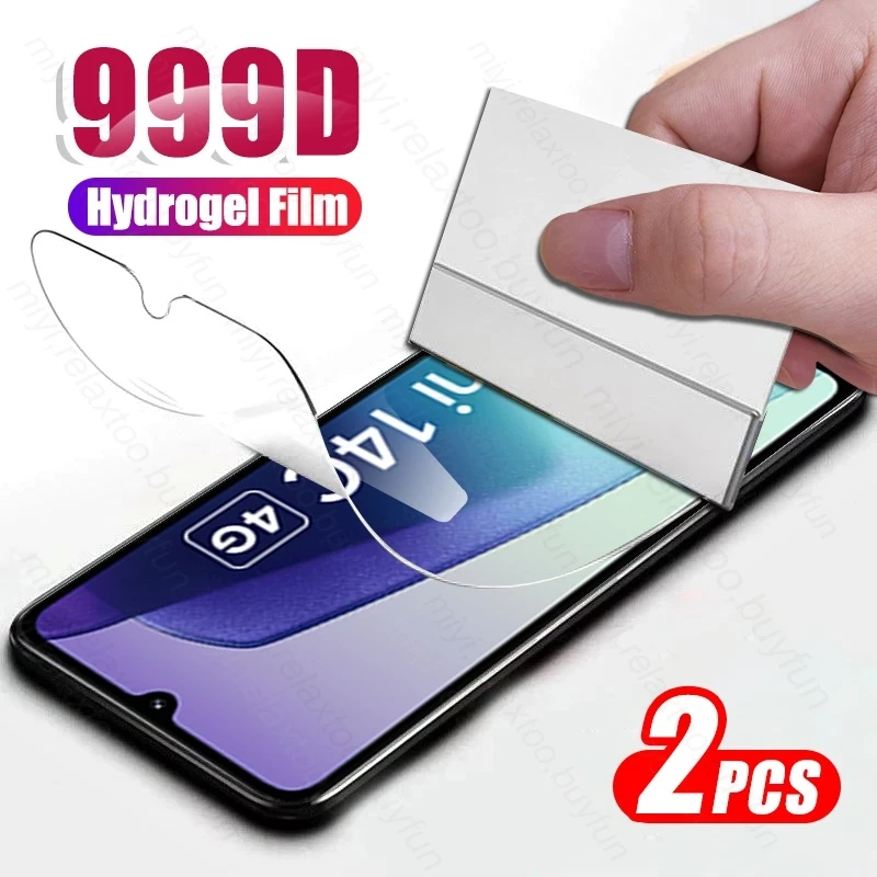 2 шт. мягкая гидрогелевая защитная пленка для экрана для Xiaomi Redmi 14C Poco C75 4G Poko Little C 75 75C PocoC75 Redmi14C NFC, не чехол