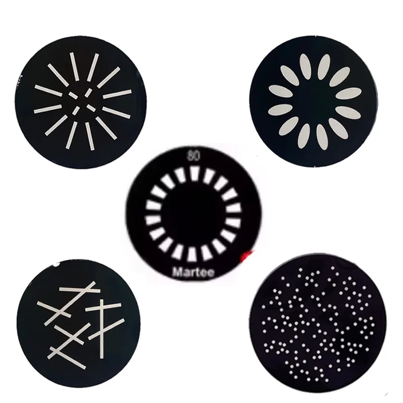 19.7mm Gobo Slices Spot Light Patterns for Moving Head Light Spot Light Wedding Celebration Party Light
