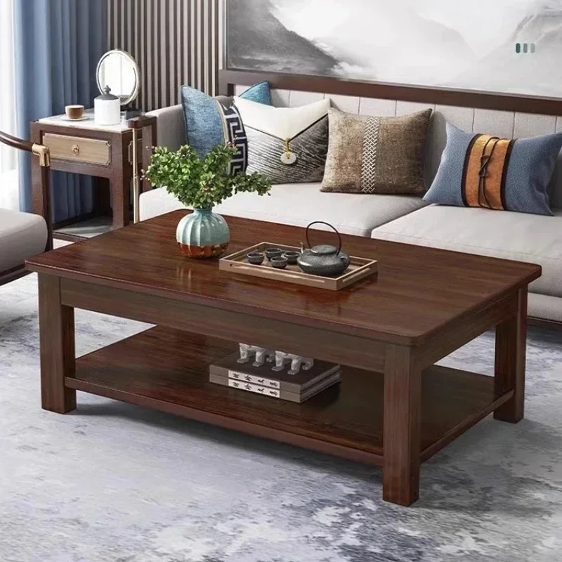 Solid Wood Coffee Table For Home Use, Modern, Simple, Small-sized, Multifunctional Tea Table For Rent, Simple Low Table For Rent