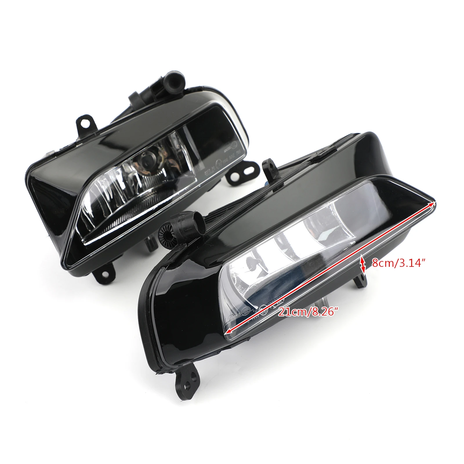 Areyourshop Pair For Audi S5 A5-S Line 2013 2014 2015 2016 Front Light Halogen H8 Fog Lamp 8T0941699G 8T0941700G Fog Light