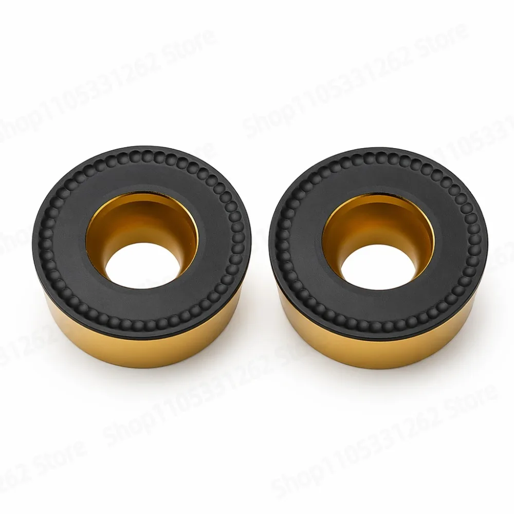 10 Numerical Control Milling Insert RCKT1606MO ER Carbide Round Milling Insert R8 Impact-Resistant for Various Steel