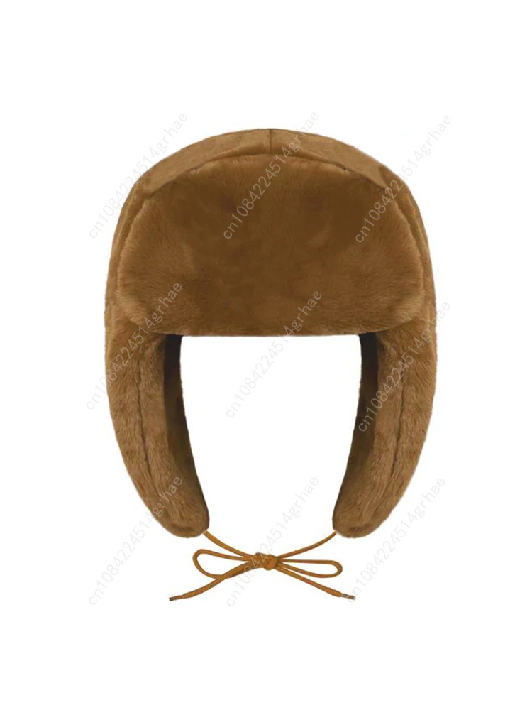 Blau Braun Grün Winter Warm Einfarbig Lei Feng Hut Ushanka Hut Niedliche Wintermütze für Jungen Mädchen Kinder Cartoon Anime Cap Gorras