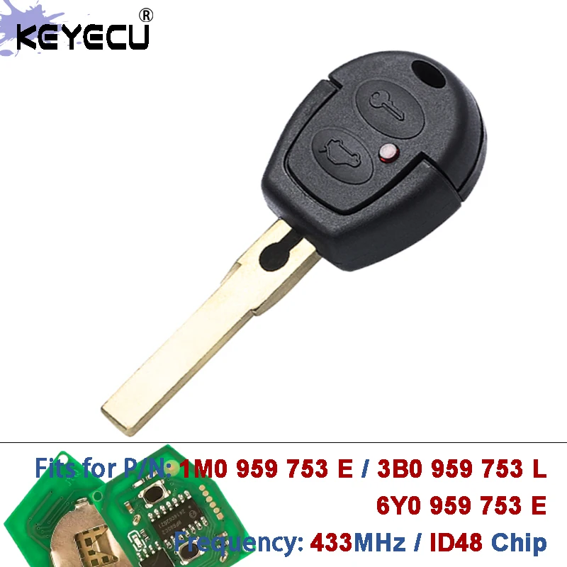Keyecu 433Mhz ID48 …