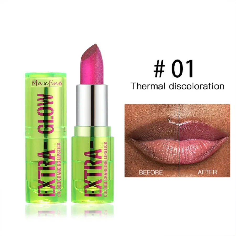 Jelly Color Changing Moisturizing Lip Balm Temperature Color Changing Non-fading Waterproof Lasting Lipstick