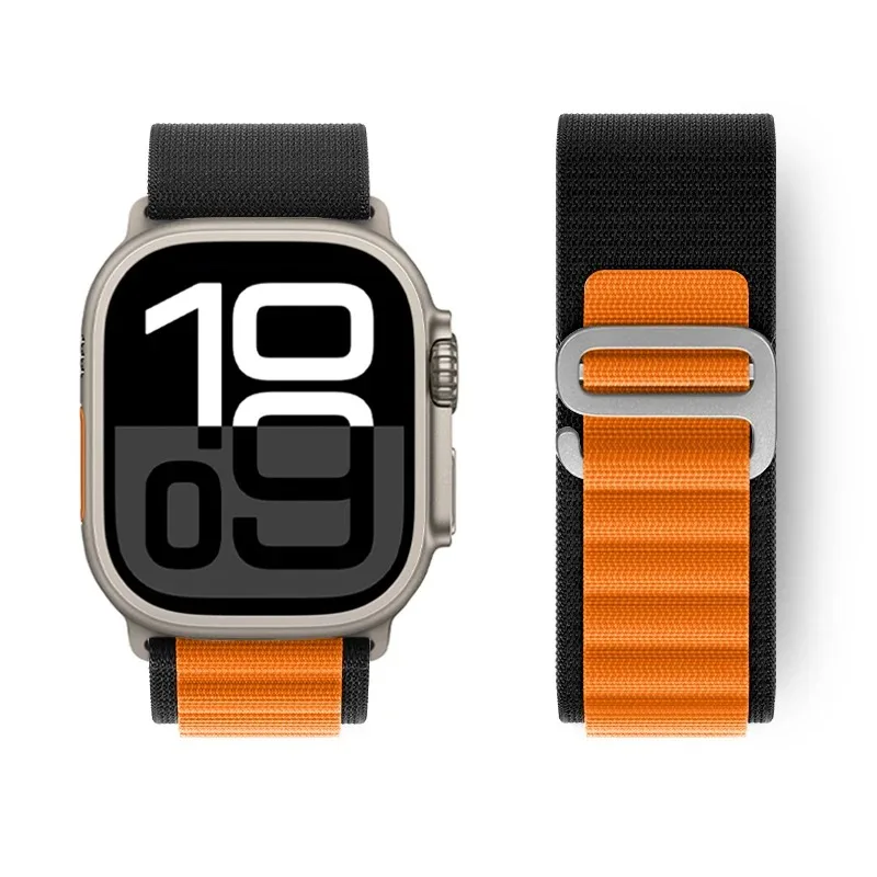 für Apple Watch Armbänder 46mm 45mm 49mm 42mm iWatch Band 44mm 41mm Nylon Alpine Armband Correa Serie 11 10 9 8 7 6 5 Ultra 2/3 – Detail 6