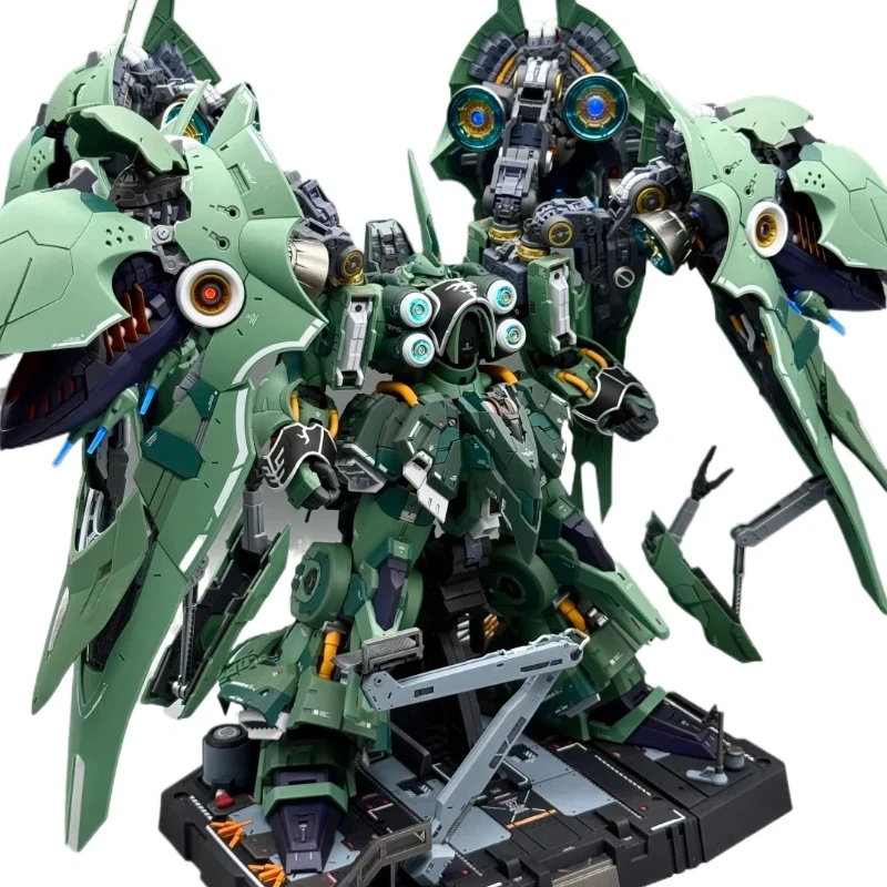 AXIS MODEL WORKS OSIRIS AERIAL DOMINATOR 1/100 Bewegliches Mecha-Modell NZ-666 Kshatriya mit LED-Beleuchtungsset, Sammlerstück
