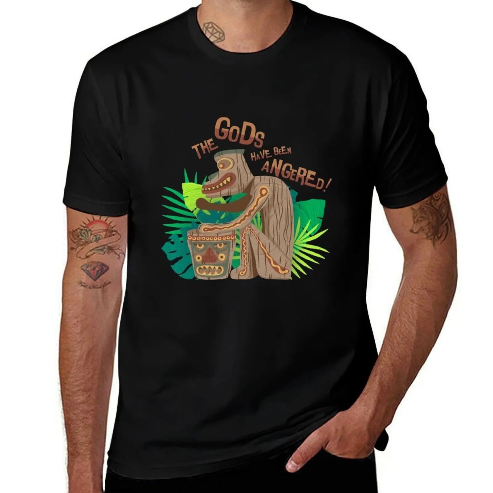 

The Gods Have Been Angered! T-Shirt essential t shirt t shirt man plain T-Shirt