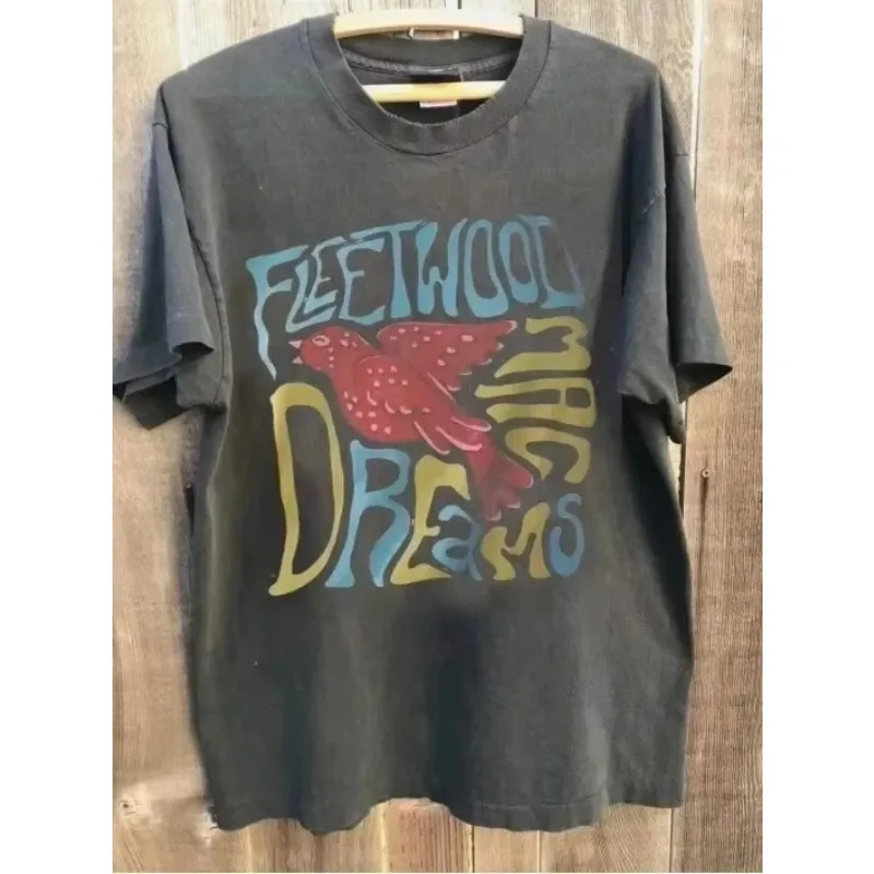 Fleetwood Mac Harajuku Herren-T-Shirt Neues Retro Fleetwood Mac US Tour Shirt