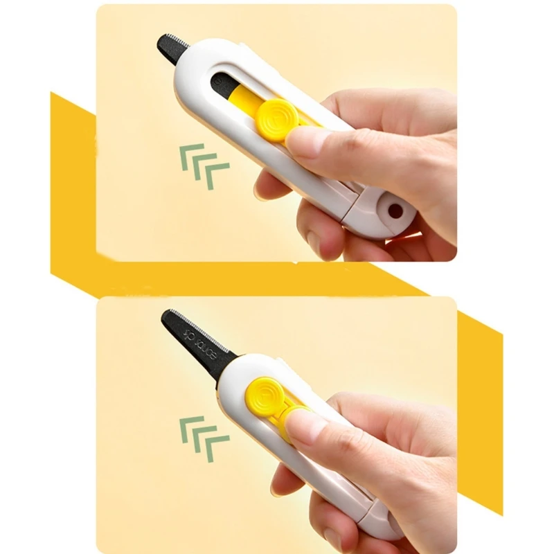 Выдвижной нож для бумаги, магнитный нож для открывания коробок, выдвижной открывалка для картонных коробок, конвертов, бумаги