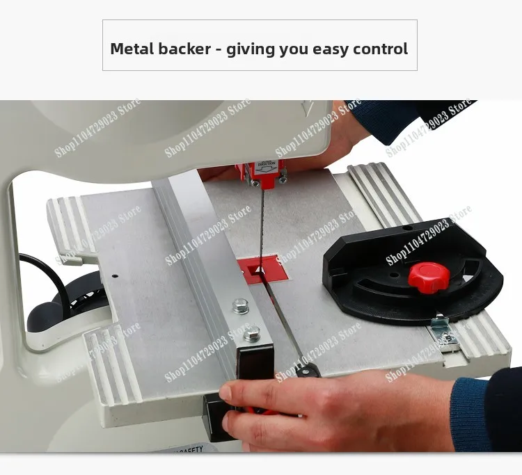 Factory direct sales band saw machine woodworking 8 inch vertical desktop coral bone metal curve cutting machine sawing