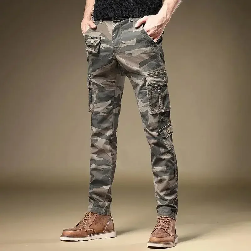 

Skinny Man Cowboy Pants Tight Pipe Slim Fit Trousers Korean Style Cheap Washed Designer Wide Leg Stacked Harajuku Jeans for Men