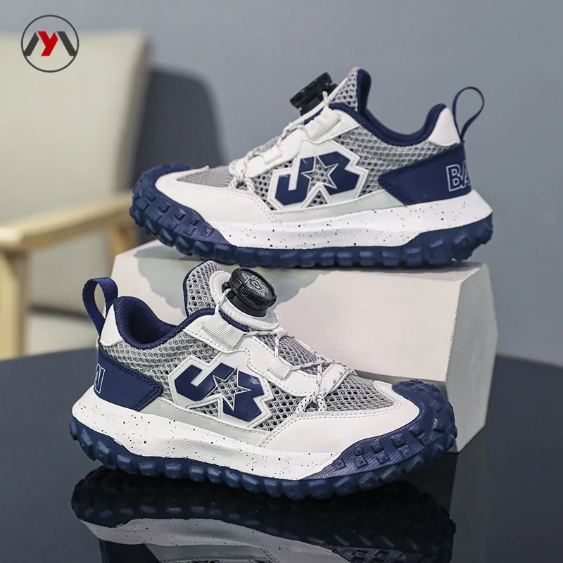 

Soft Sole Walking Mesh Lightweight Shoes Sneakers boys Mesh Breathable Anti-slip Wear Shoes Breathable shoes boys shoe