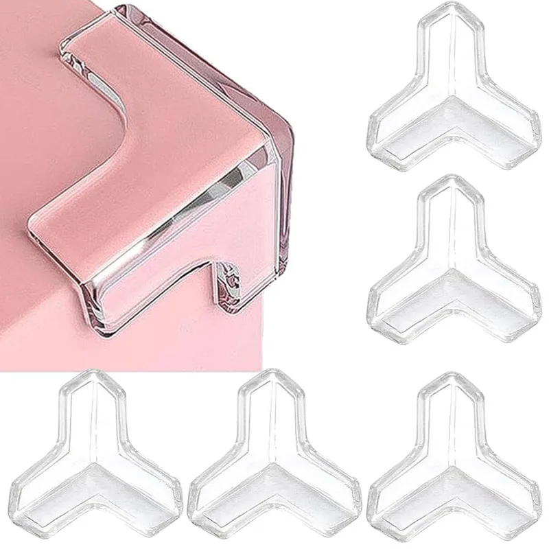Baby Veiligheid Siliconen Kids Proofing Edge Protector Zachte Transparante Kinderen Anti Botsing Tafel Hoek Rand Bescherming Cover