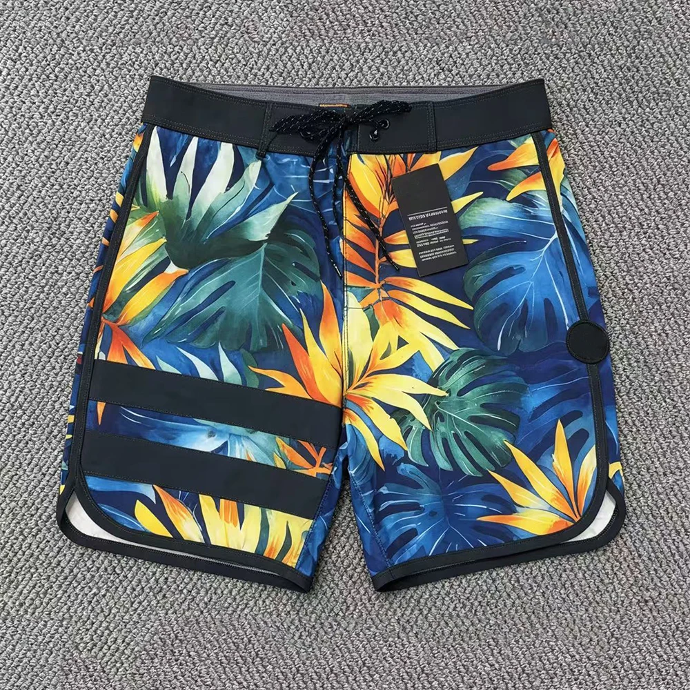 Picture 4: Oversize New Waterproof Beach Shorts Men Phantom Bermuda Board Shorts Swim Quick Dry Casual Diving Surfwear Plus Swimwear