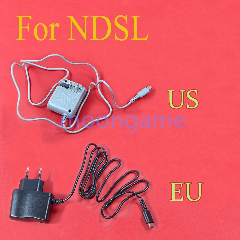 

1 шт., дорожный настенный адаптер для зарядного устройства с вилкой европейского стандарта и США, блок питания для Nintend DSL DS Lite, адаптер переменного тока NDSL, аксессуары