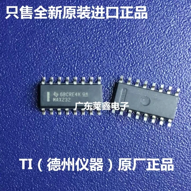 MAX232DR MAX232 SOP-16 Driver, Imported TI Genuine Original
