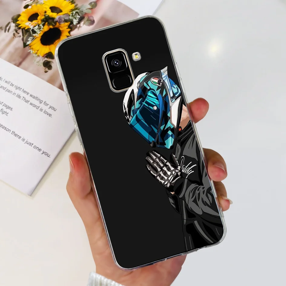 For Samsung Galaxy A8 Plus 2018 Case SM-A730F Cover Cute Cartoon Silicone Soft TPU Phone Case For Samsung A8 2018 SM-A530F Coque