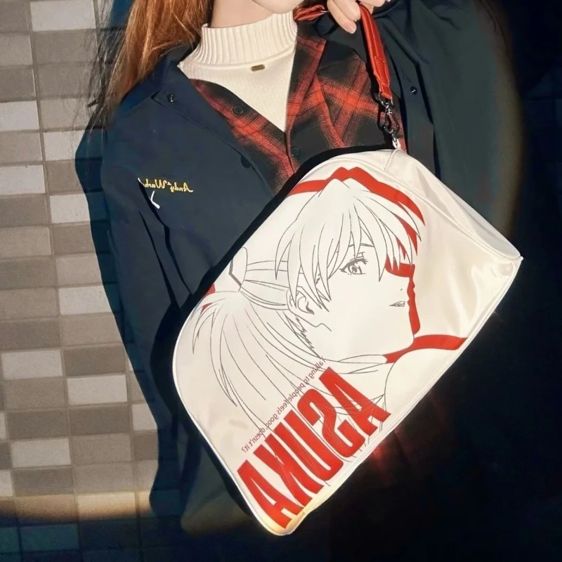 

Cartoon Neon Genesis Evangelion‌Casual Bag One-Shoulder Crossbody Trendy Bag Comic Exhibition Commuter Variety Bag Holiday Gift