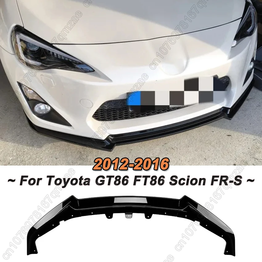 

Car Front Bumper Spoiler Air Dam For Toyota GT 86 GT86 FT86 Scion FR-S 2012-2016 Coupe 2-Door Lower Splitter Protector Kits