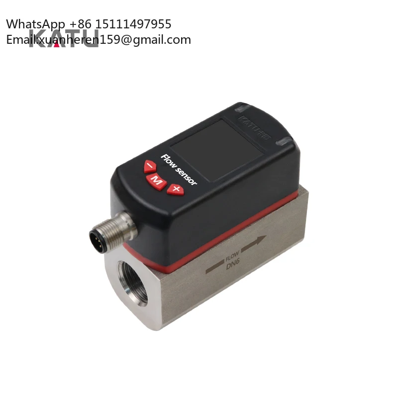 

KATU Brand Factory Wholesale Multi-used FM160 400bar Electronic Turbine Flow Meter with Temperature Output