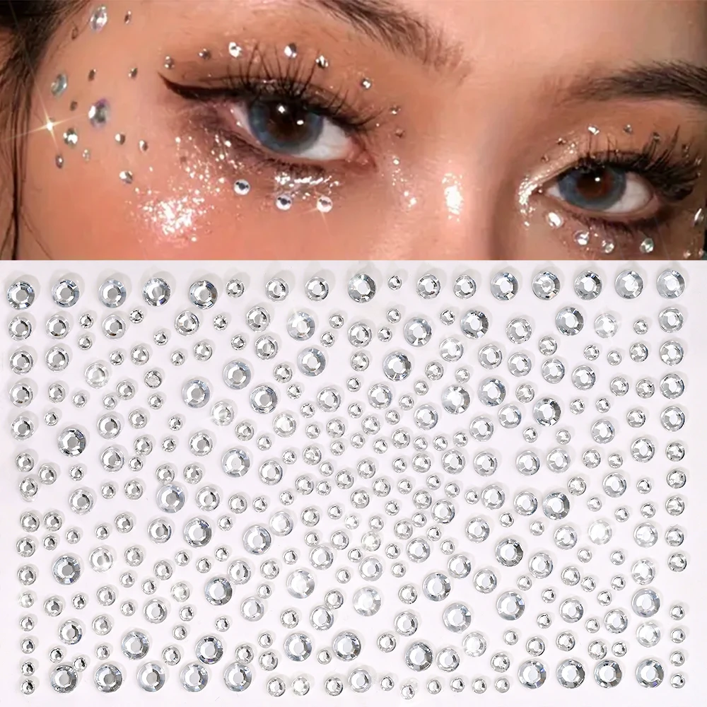 1 лист 9D Хэллоуин панк черный – обзор и цена Beauty Gems Makeup