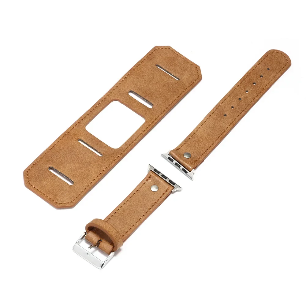 Leather Strap for apple Watch band 45mm 41mm 44mm 38 42 40mm belt wrist bracelet apple watch series 9 8 7 6 5 4 SE ultra 2 49mm