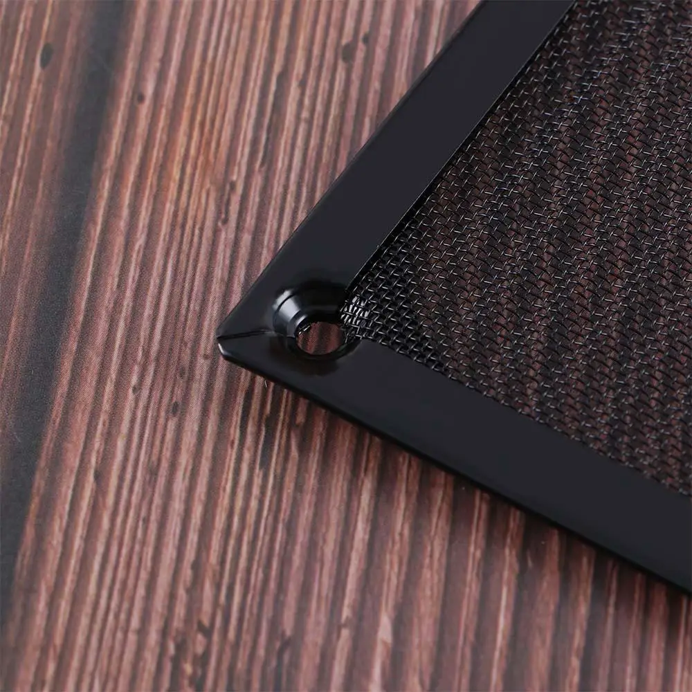 Shield Grill PC Computer Lüfter Kühlung 120 mm staubdichter Staubfilter Aluminiumgehäuse