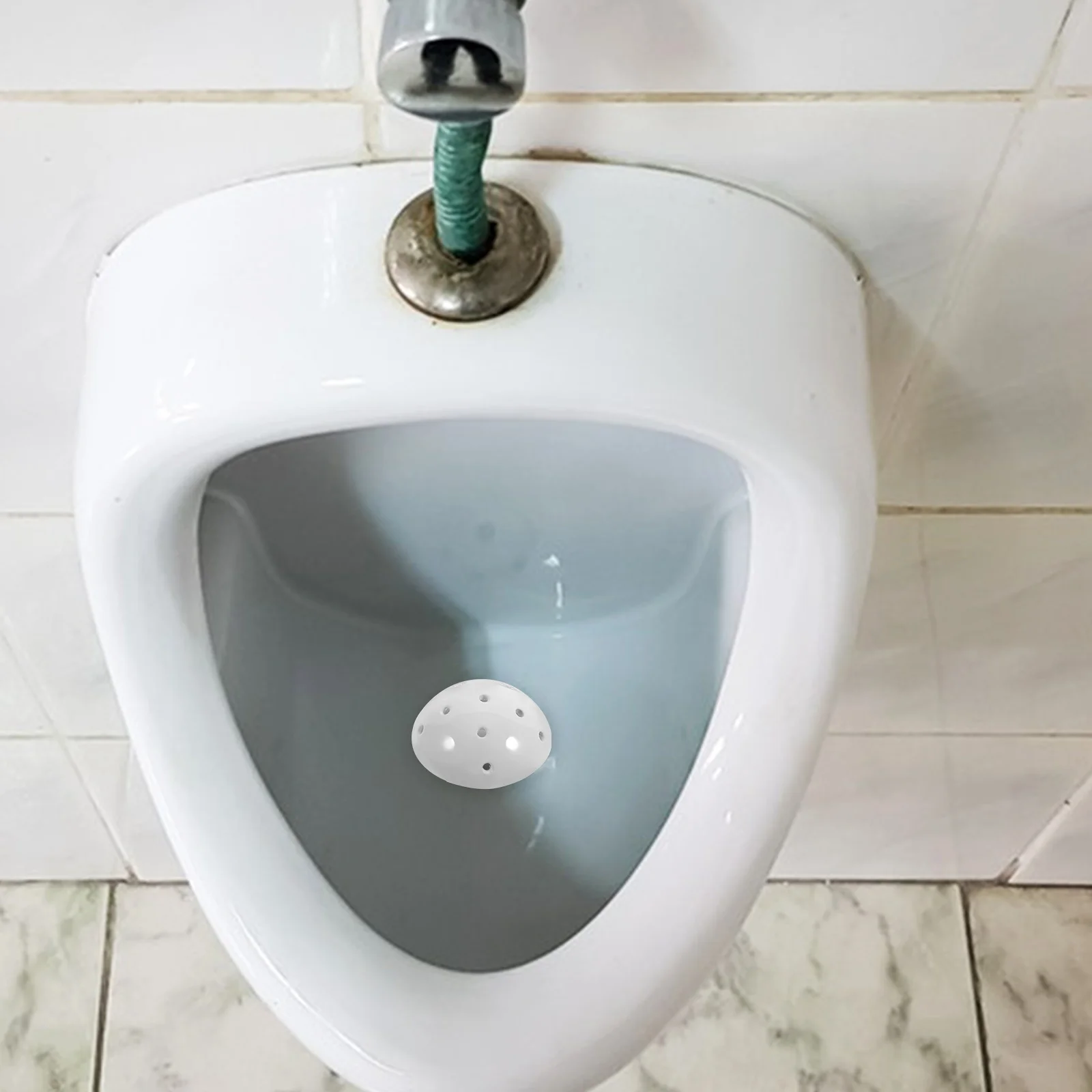 

Ceramic Urinal Strainer Stopper No Splash Odor Free Bathroom Accessory Portable Mens Urinal Plug Urine Strainer