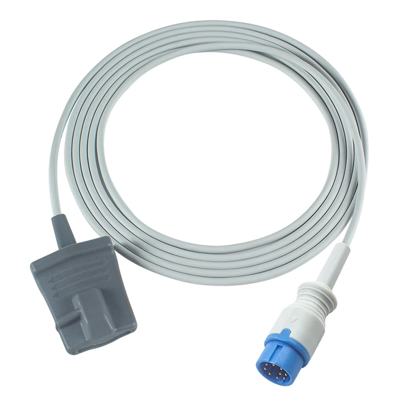 

Compatible SpO2 Penlon Oriel 4000 SpO2 Probe 7Pin Adult Finger Soft Sensor 3.0M