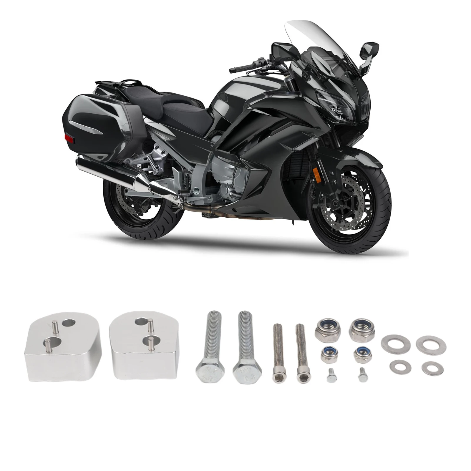 Handlebar Riser 25mm for For FJR1300 2006 2020 Motorcycle Modification Part to Optimize Riding Ergonomics and Handling