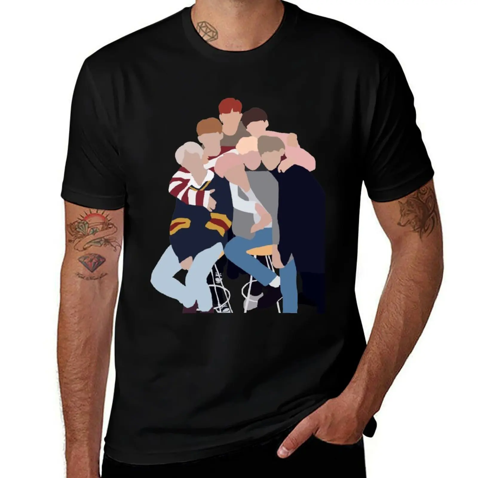 

Monsta X T-Shirt Street Fashion Casual Tee Shirt