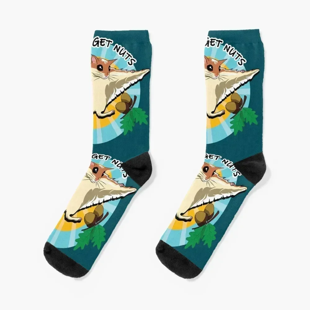 Let's Get Nuts | Flying squirrel Socks colored ankle warm winter Men Socks Luxury Brand Women's