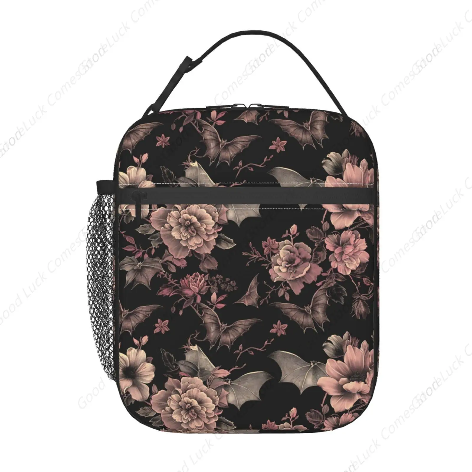 

Ланч-бокс для взрослых, женщин, девочек, мальчиков, детей, готический ланч-бокс, изолированный холодильник, многоразовая сумка для обеда, контейнер, подарки для работы, офиса