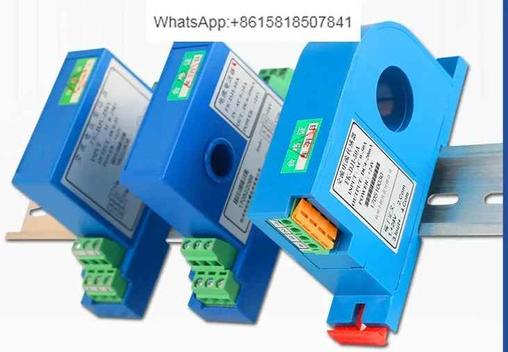 

AC current transmitter 4-20mA DC power 485 Hall sensor voltage detection module 10V