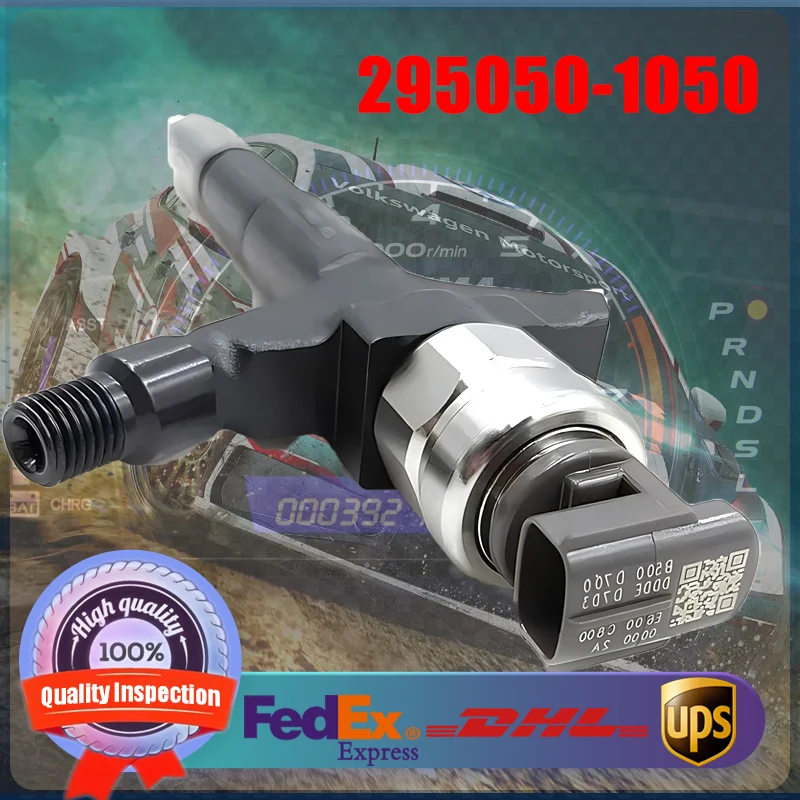 

295050-1050 16600-5X30A Common Rail Injector for Nissan Navara Truck D22 D40 NP300 Diesel Engine YD25DDTI