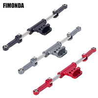 Metal Full Hydraulic Steering Cylinder Link Upgrade for 1/10 RC Crawler Car D90 D110  4WD Yota ll Axle DIY Parts