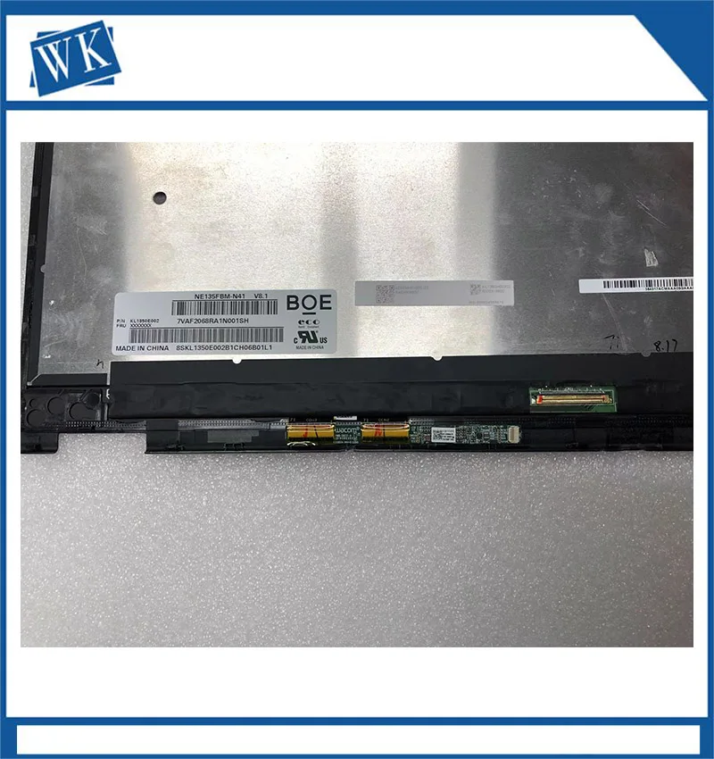 Imagem -02 - Montagem do Digitalizador da Tela Sensível ao Toque Lcd Apto para Acer Spin Sp51354n Sp513-55n N19w3 13.5in
