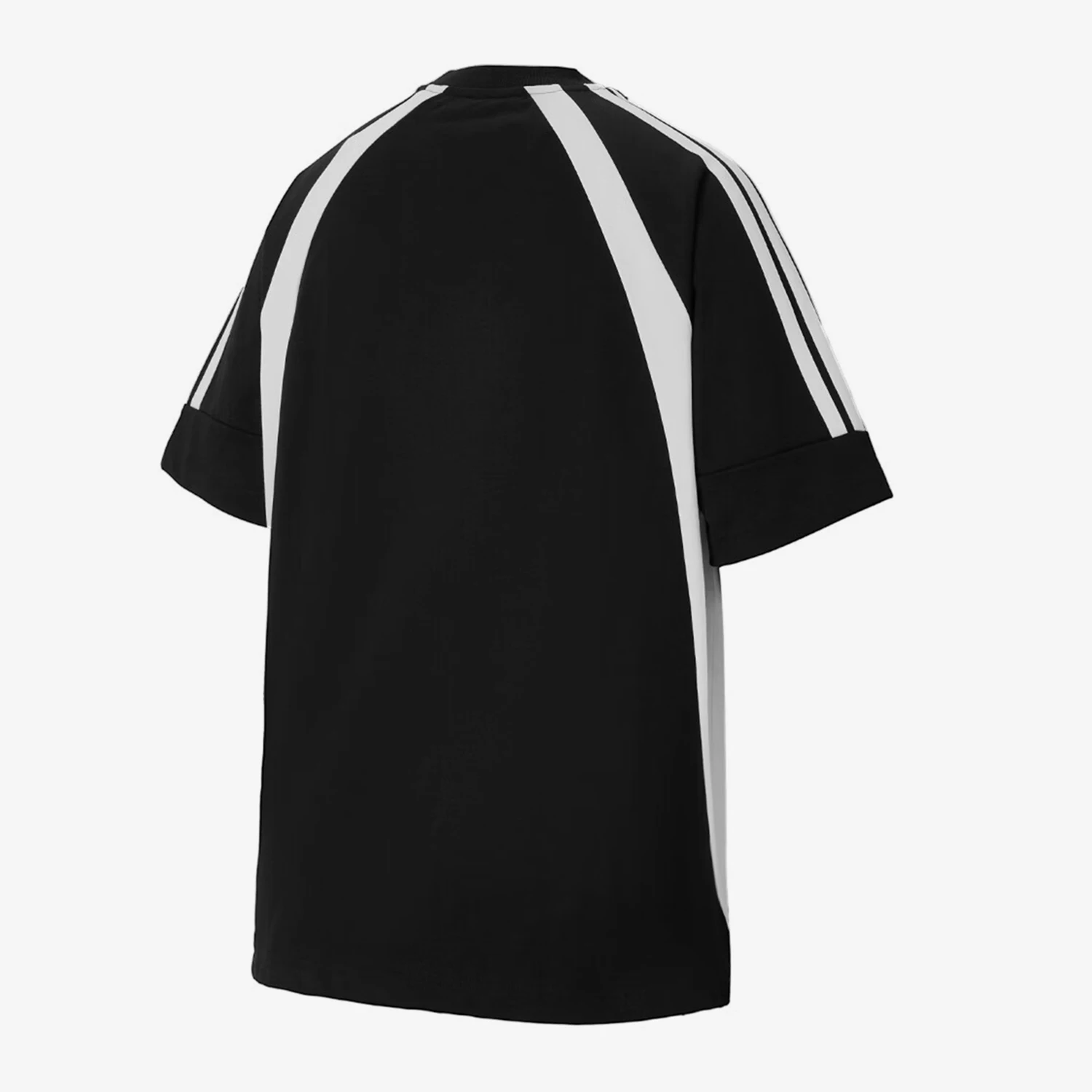 Adidas genuine summer men's spliced knitted outdoor casual short sleeved shirt KB8502